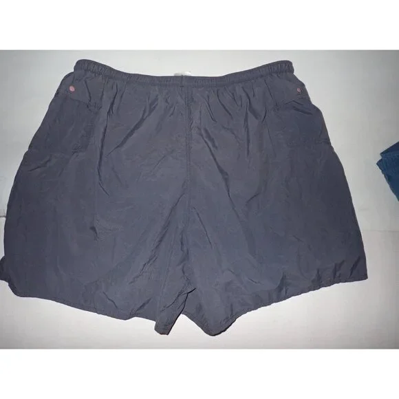 Lot Vintage Patagonia Mens M Swim Shorts Lined Blue Gray Nylon Gorpcore Trail - Picture 9 of 11